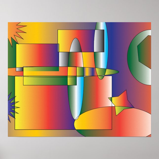 En värld av  och upptäckt poster (Framsidan)