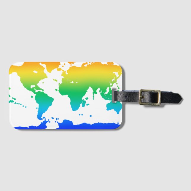 En värld i Äventyr Bagagebricka (Framsida horisontal)