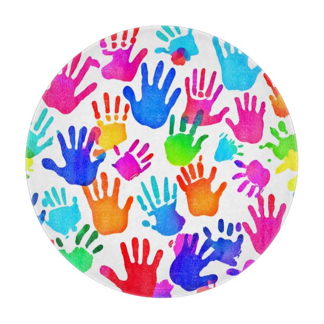 En värld i Händer i Färg (Framsidan)