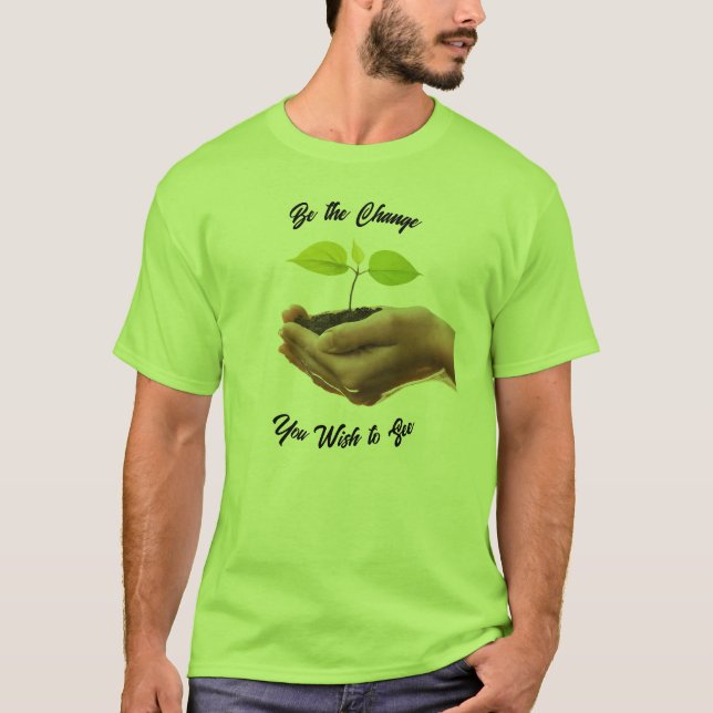 En värld i Händer T Shirt (Framsida)