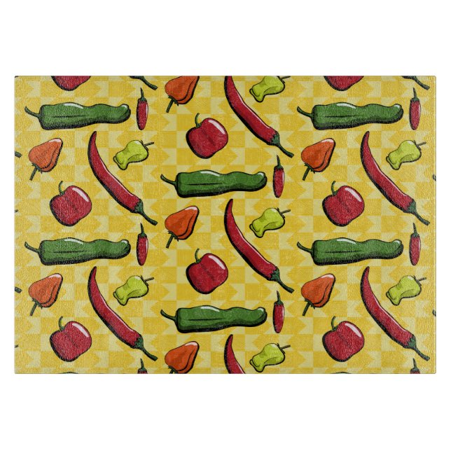 En värld med glasfiberskärl för barnpaprika (Framsidan)