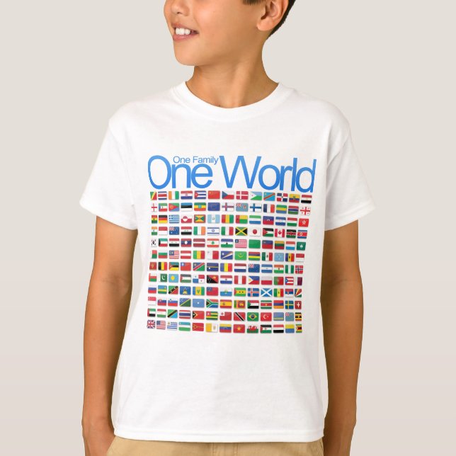 En värld t shirt (Framsida)
