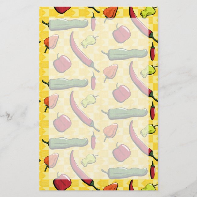 En världsvärld med barnpaprika brevpapper (Framsida)