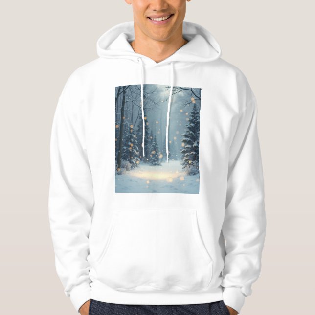 En varm vinterhistoria hoodie (Framsida)