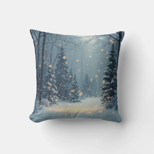 En varm vinterhistoria kudde (Framsida)