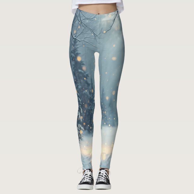 En varm vinterhistoria leggings (Framsida)