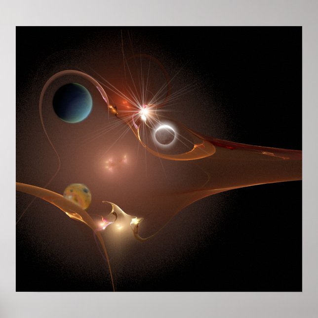 En varning i tid poster (Framsidan)