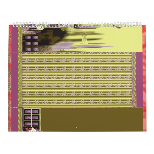 en vas med blommor i den kalender (Omslag)