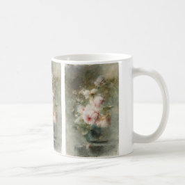 En vas med rosor av Margaretha Roosenboom Kaffemugg