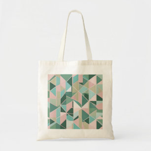 En väska med minimalistiskt geometriskt mönster
