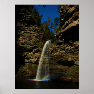 En vattenfall poster