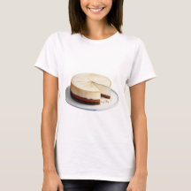 En vattenfärg Teckning i en ostekake