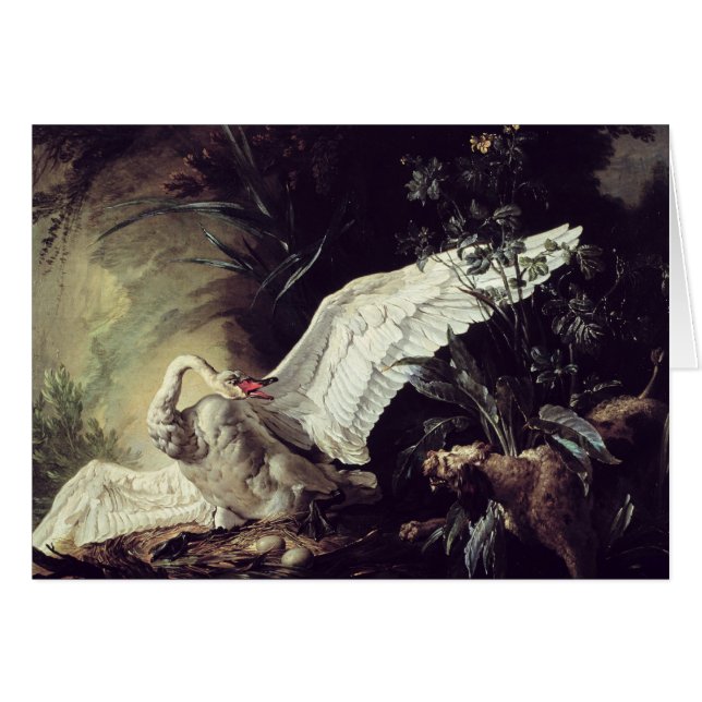 En vattenSpaniel Hälsningskort (Framsidan Horizontal)