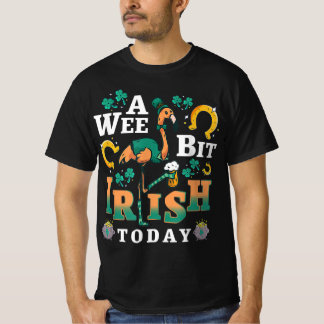 En vecka, iriska idag | Patrick's Day Flamingo T Shirt