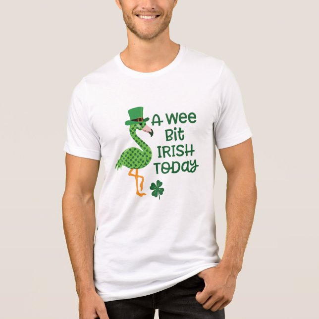 En vecka, iriska idag St. Patrick Day T Shirt (Framsida)