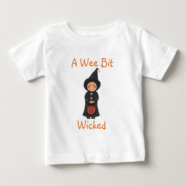 En veckas Wicked Halloween Witch Shirt T (Framsida)