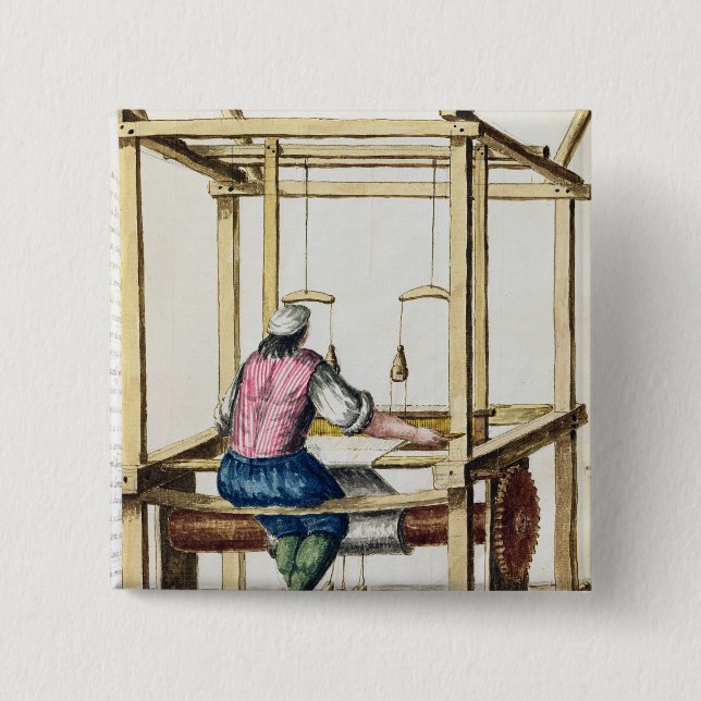 En Venetian vävare Knapp (Framsida)