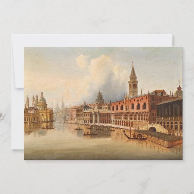 En venetiansk scen | Johann Wilhelm Jankowsky (Framsida)