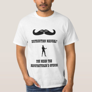En verklig alltför Manly man - anvisningshandbok? Tee