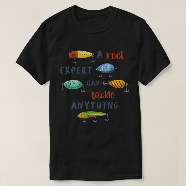 En verklig expert kan hantera allt t shirt (Design framsida)
