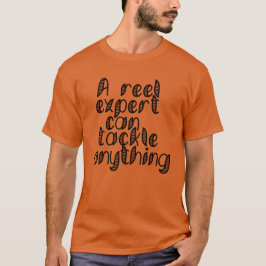 En verklig expert kan hantera skalbara vektorbilde t shirt