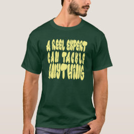 En verklig expert kan hantera skalbara vektorbilde t shirt