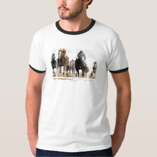 En verklig hästkapplöpning tee