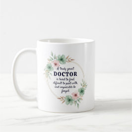 En verkligt bra doktors uppskattningscitatdesign kaffemugg