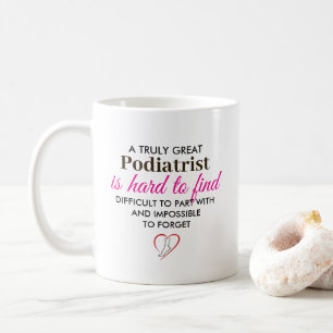En verkligt bra podiatriker – Personligt namn Kaffemugg