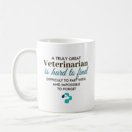 En verkligt bra veterinär – Personligt namn Kaffemugg