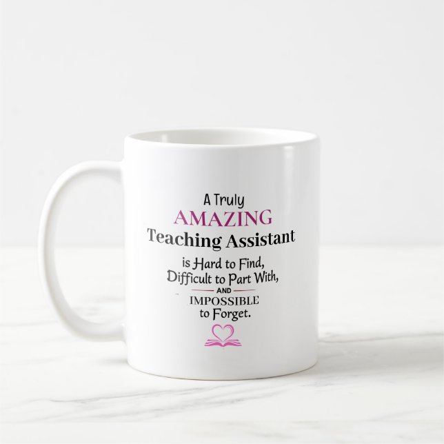 En verkligt fantastisk lärarassistent kaffemugg (Vänster)