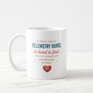 En verkligt fantastisk telemetri-sjuksköterska per kaffemugg