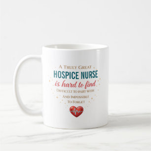 En verkligt stor sjuksköterska på hospice Personli Kaffemugg