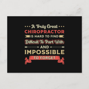 En verkligt Underbar Chiropractor-ryggradsfroprakt Vykort