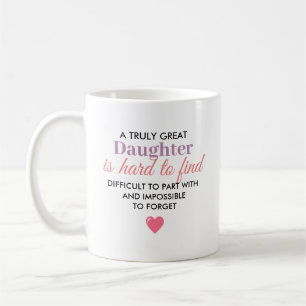 En verkligt Underbar dotter - glöm inte Kaffemugg