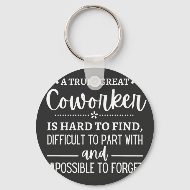 En verkligt Underbar medarbetare Nyckelring (Framsida)