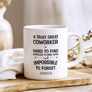 En verkligt Underbar samarbetspartner med Namn Kaffemugg