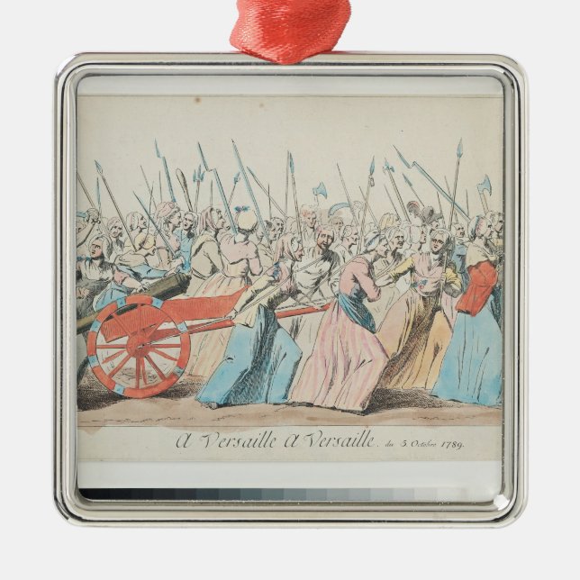 En Versailles, en Versailles Julgransprydnad Metall (Framsidan)