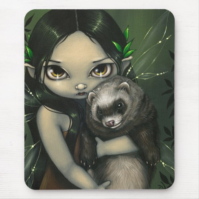 "En vessla och hans felika" Mousepad Musmatta (Framsidan)
