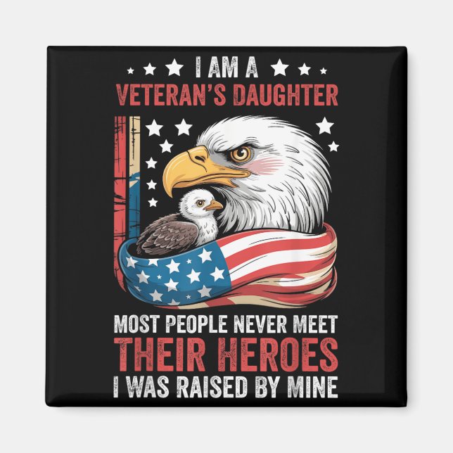 En veterans dotter De flesta möter hjältar Magnet (Framsidan)