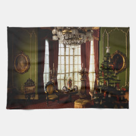 En Victorian-jul - kökshandduk