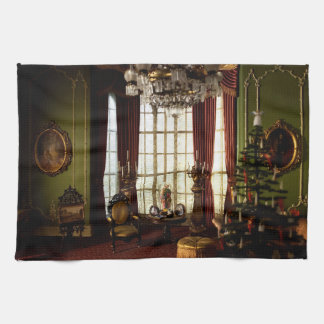 En Victorian-jul - kökshandduk