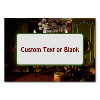 En Victoriansk jul - Anpassade Tablecards Bordsnummer