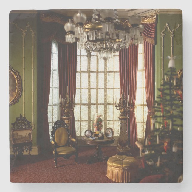 En Victoriansk jul - Stone Underlägg (Framsidan)