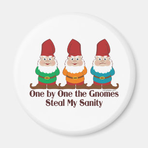 En vid en gnomesna magnet