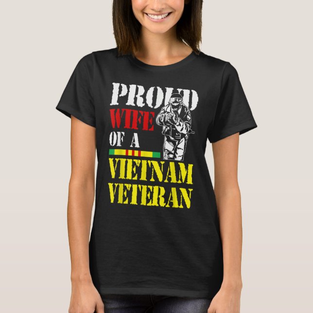 En vietnamesisk veteranernas dag t shirt (Framsida)