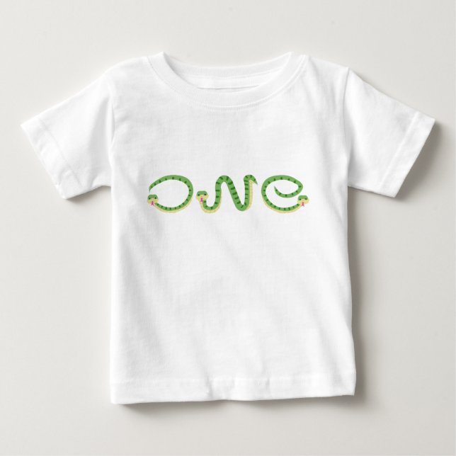 En Vild baby med öga-fångstormar T Shirt (Framsida)