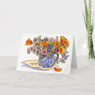 En Vild Bouquet för ditt kort