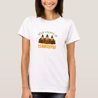 En vilken grupp av kalkonkvinna T-tröja T-shirt