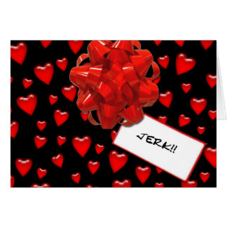 En vilken idiot! hälsningskort